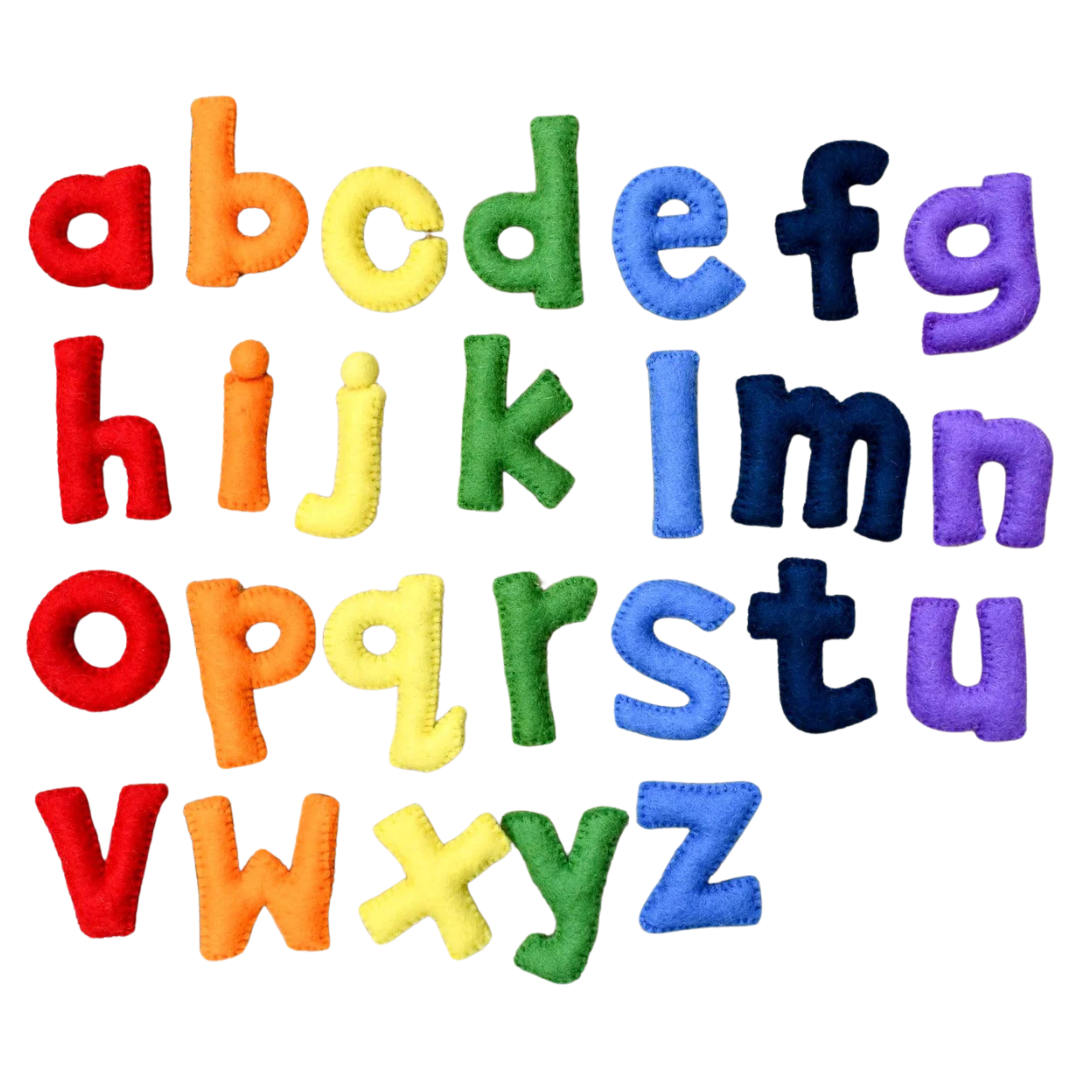 Felt Alphabet - Lowercase