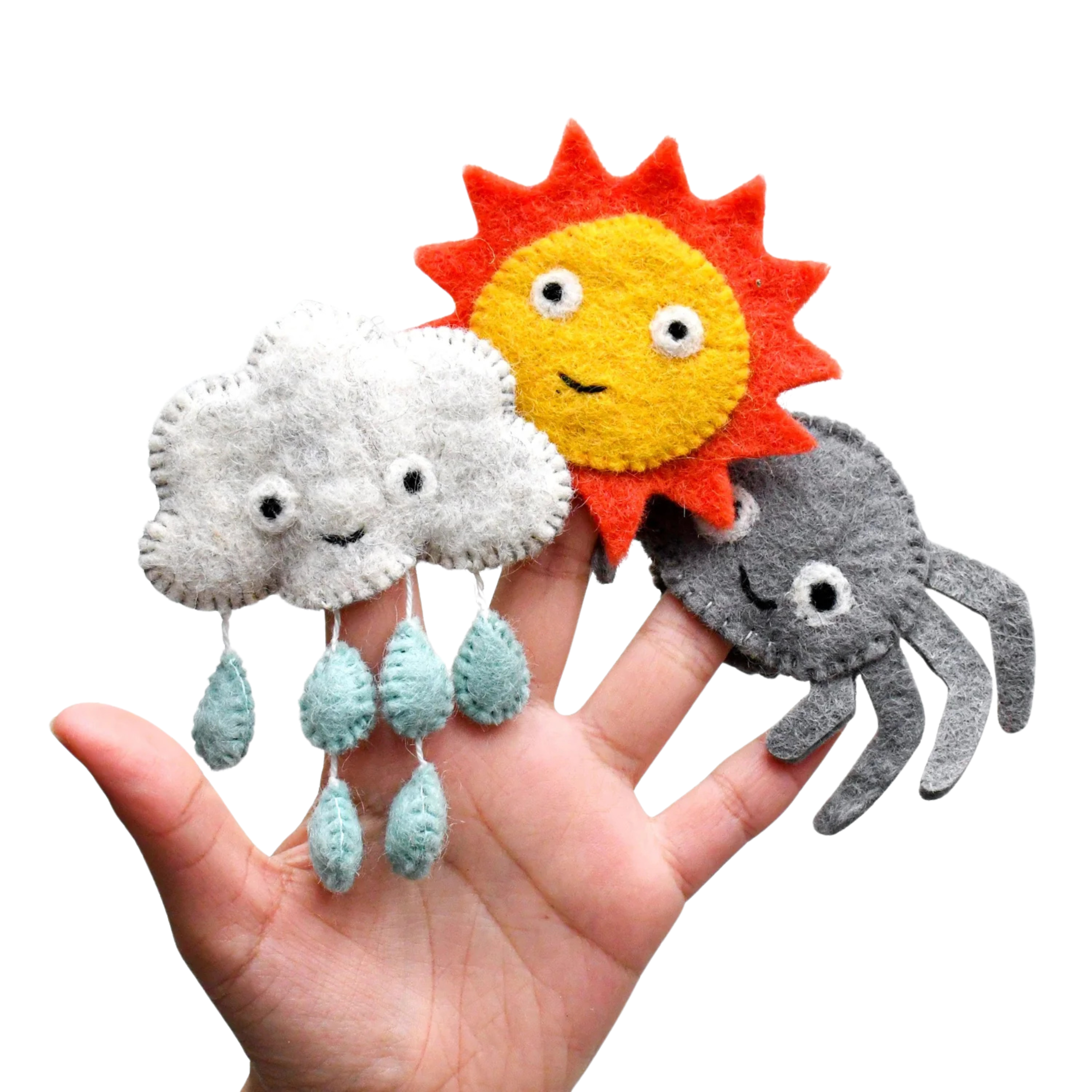 Itsy Bitsy Spider - Finger Puppet Set